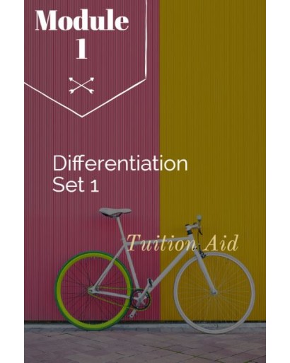  Mod 1 Differentiation Set 1