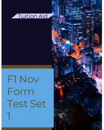 F1 Nov Test Set 1