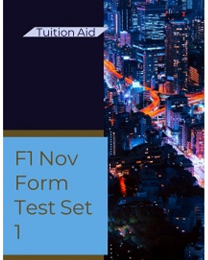 F1 Nov Test Set 1