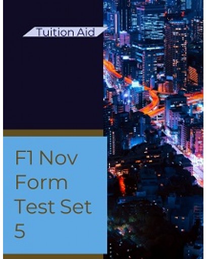 F1 Nov Test Set 5